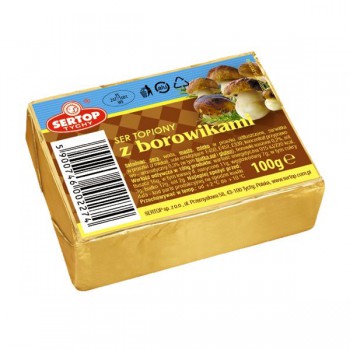 Ser Sertop BOROWIK  100 gr x 10 st       ( Pilz Schmelzkäse )