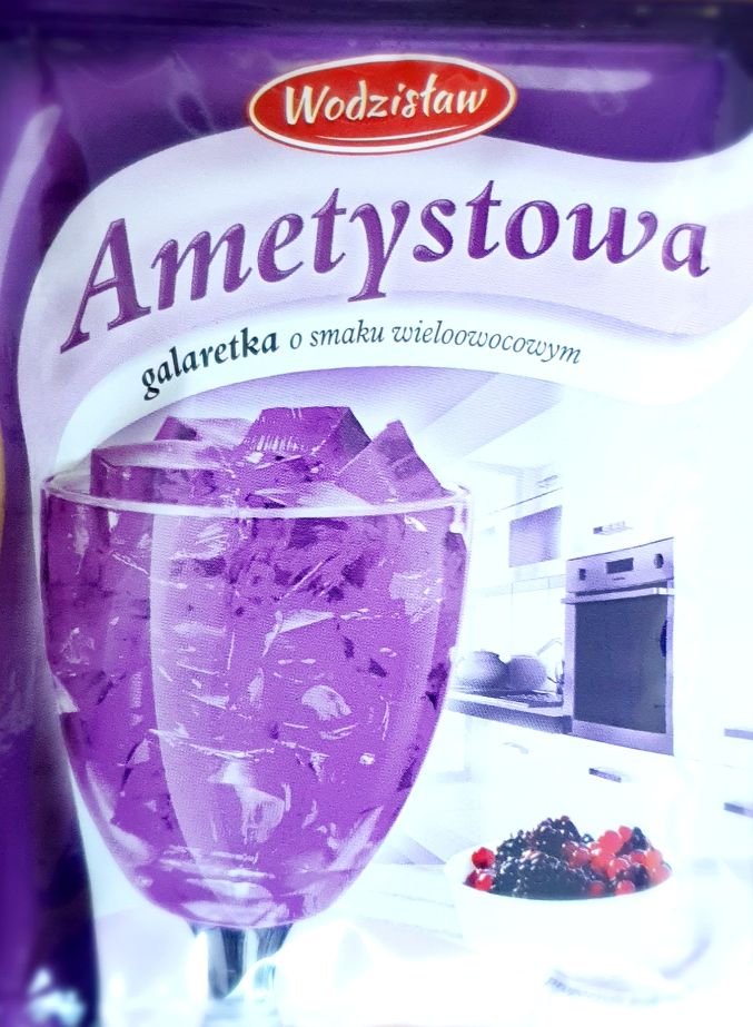 Ametystowa Galaretka o smaku Wieloowocowym 75g x20stk