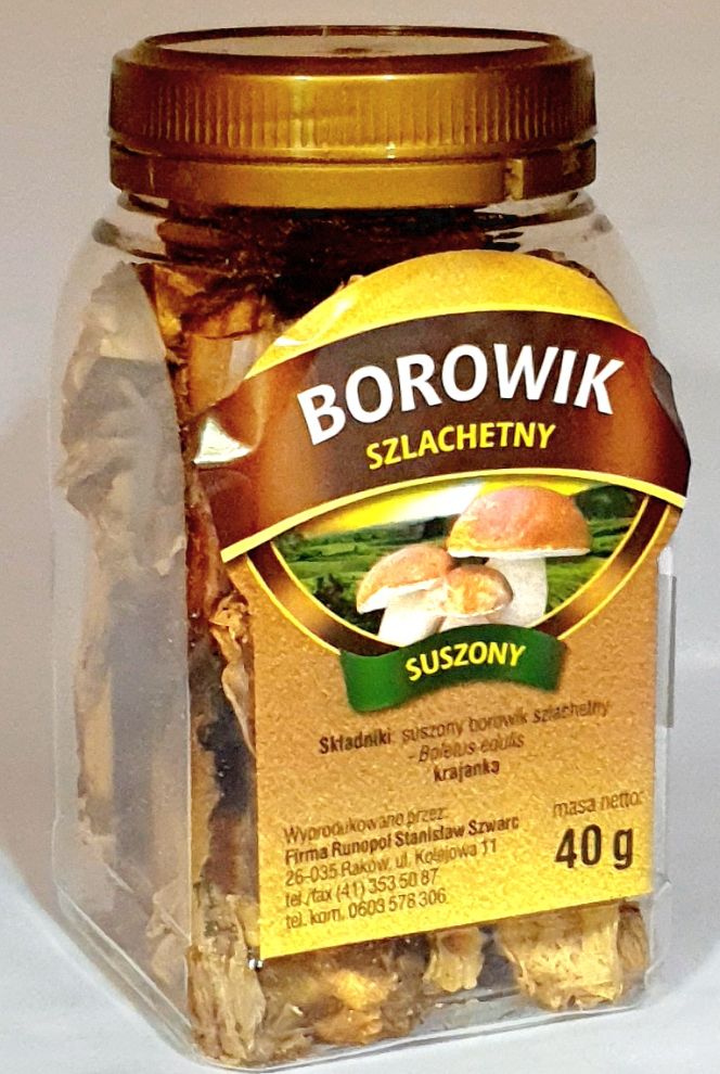 Gribi BOROWIK Trockene 40gr x 12 st Runopol  ( STEINPILZE )