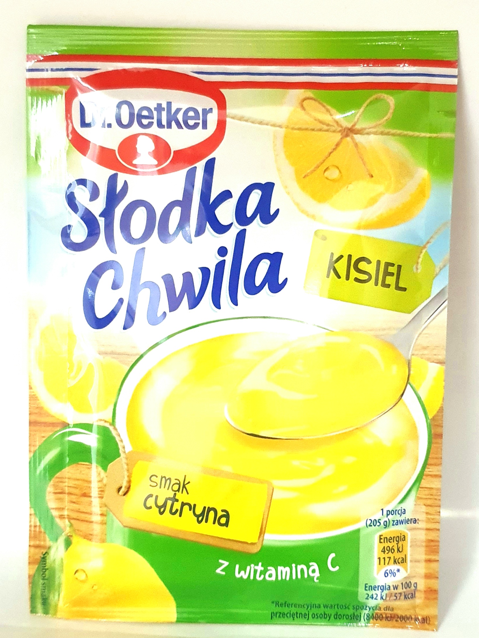 Chwila Cytrina /Zitrone    30g   / 35 st  Dr.Oetker  (Fruchtpudding)