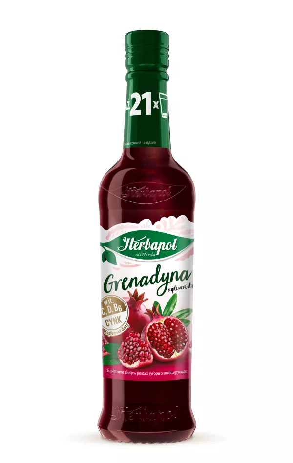 Herbapol  Syrop Grenadyna  8St. x 410 ml (Granatapfel Geschmack)