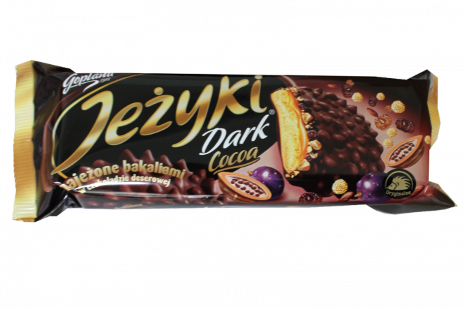 "Jutrzenka" Jezyki Dark Cacao 140g x 12stk