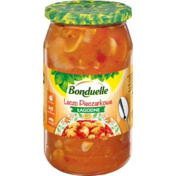 Bonduelle Leczo Pieczarkowe Lagodne 780g x 6 st (Pikante Gemüse Eintopf)