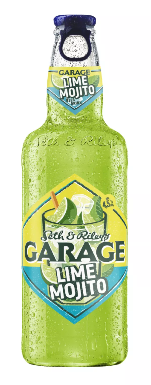 Garage Bier Lime Mojito 400ml x 20 st (4,5% Alc)     +Pfand   0,25 (Limeten Mojito Bier)