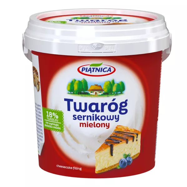 Tworog Sernikowy PIATNICA in Eimer  1litrx6st  (Sernik-Quark)  TWARÓG NA SERNIK 1KG
