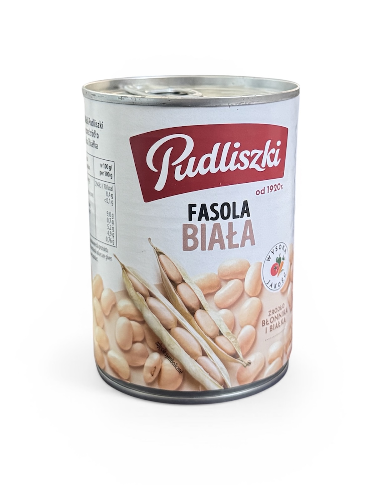 Pudliszki Fasola Biala 400g x 20st  (Weiße Bohnen)