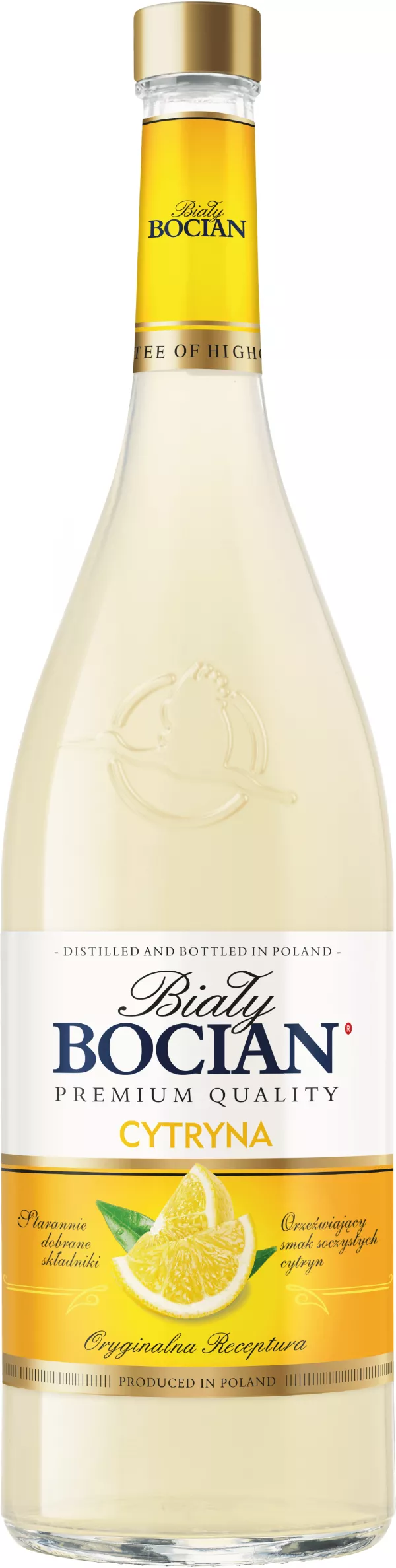 Bocian Wodka Cytrina 500ml x 8st. (Vodka mit Zitronen Geschmack) 28% vol