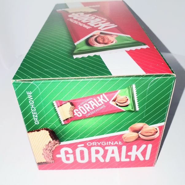 Goralki  Orechowe  50g x36 st knusprige Waffeln