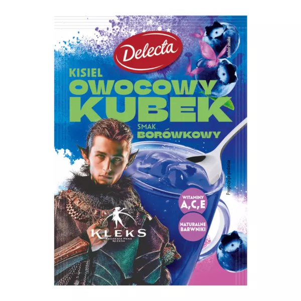 Delecta KLEKS Kisiel KUBEK Borowka 30g x 30St.