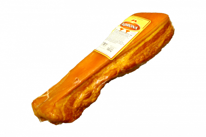 Bozek Parzony Slachetzki Korona    ( Geräucherte Bauchspeck )