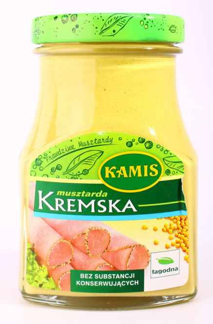 Kamis Musztarda Kremska 8 St. x 185g Senf