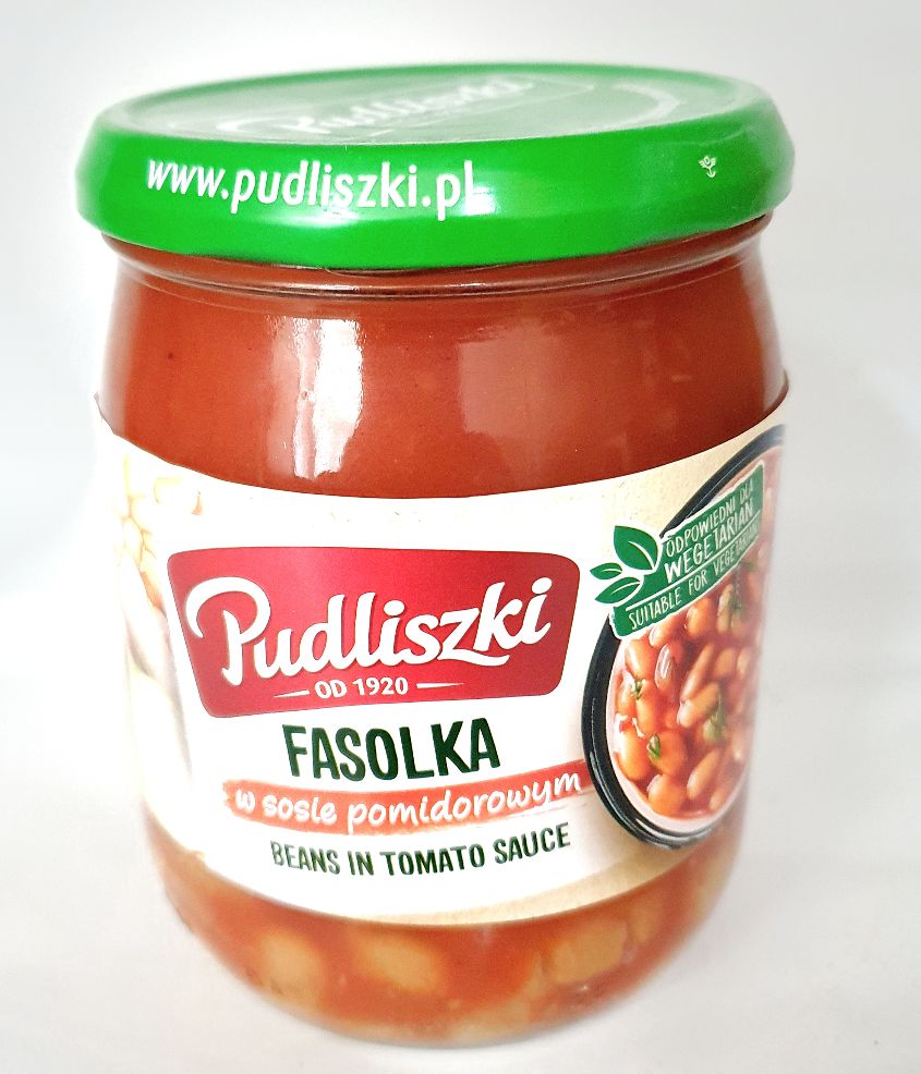 Pudliszki Fasola w souse pomidorowem  520g x 8St.   ( Bonnen in Tomaten Sousse )