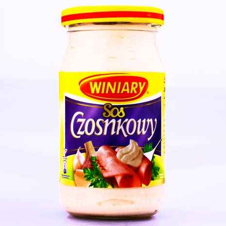 Winiary sos Czosnkowy 250ml / Sousse mit Knoblauch    ( Mayonnaise )