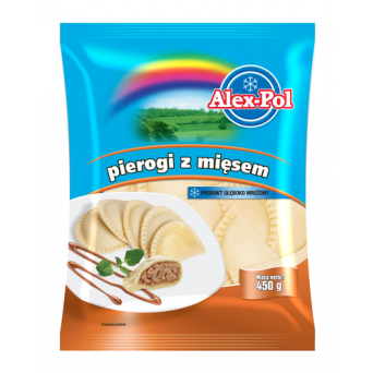 Alex-Pol Pirogi z miesem 450g x 8 st.