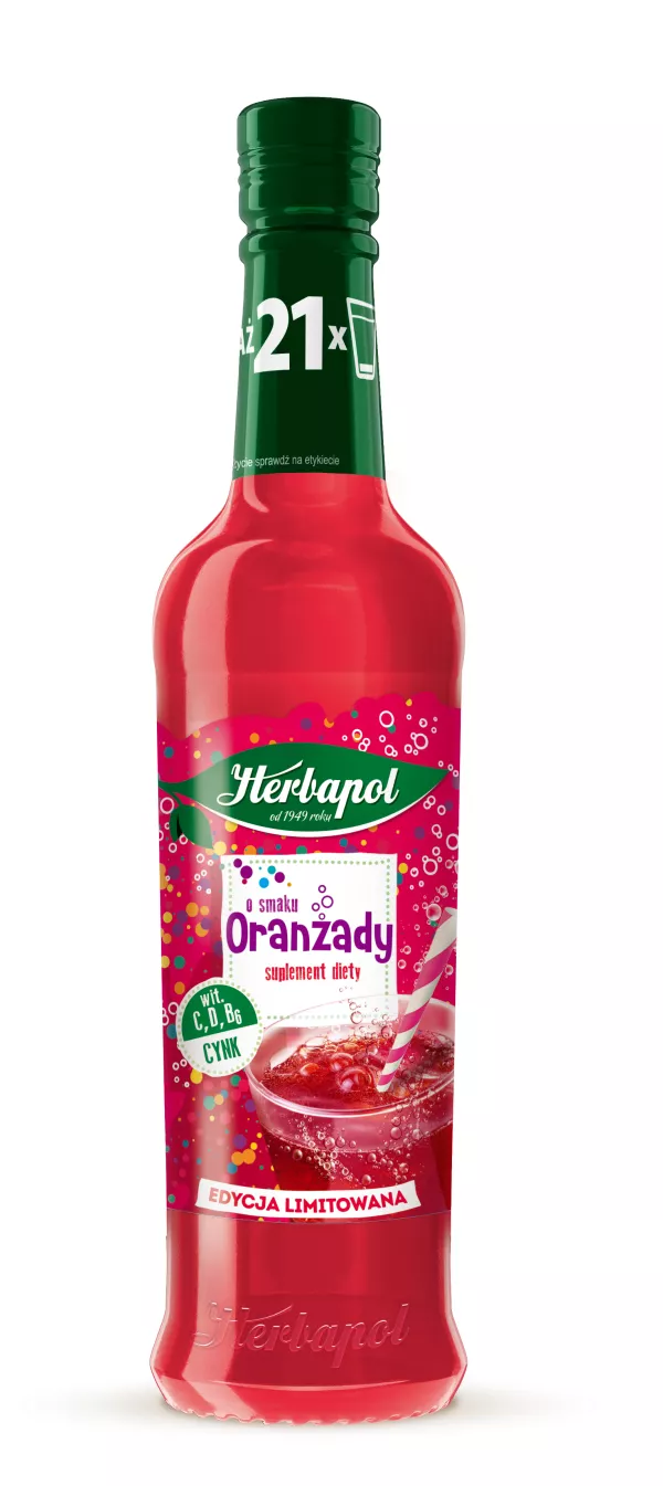 Syrop Herbapol ORANZADA 420 ml x 8 st / Sirup