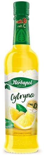 Syrop Cytrina Herbapol 420 ml x 8 stk / Zitronen Sirup