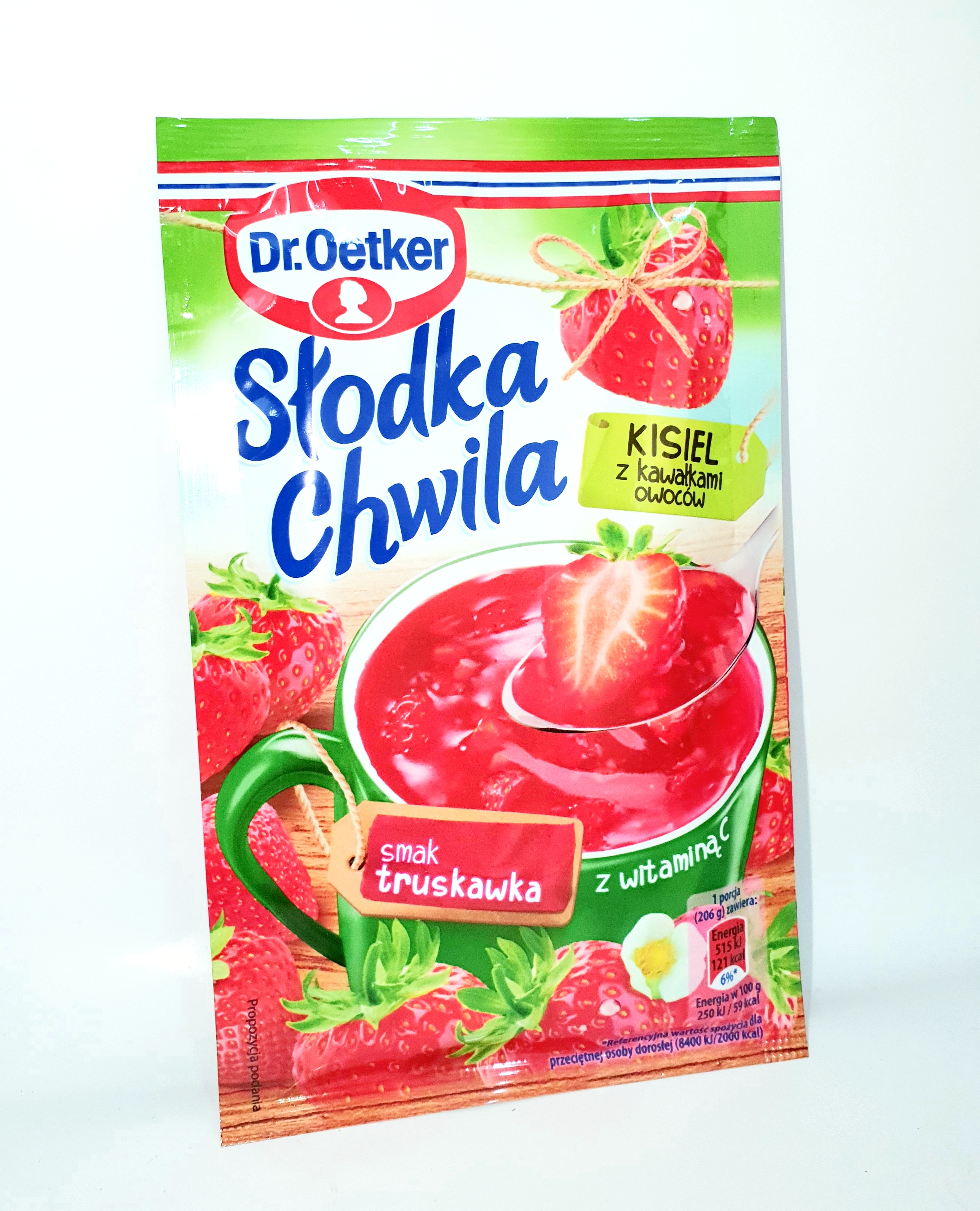 Dr.Oetker Chwila Truskawka/Erdbeere    30gr   / 35 st  (Fruchtpudding)