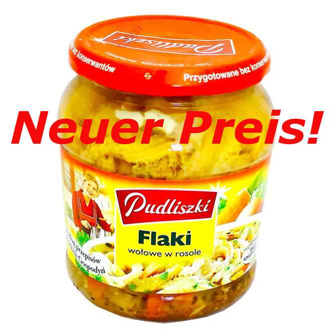 Pudliszki Flaki wolowe w rosole 520g x 8St.