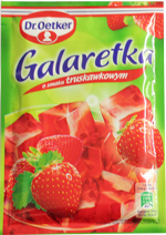 Dr.Oetker Galaretka o smakTruskawkowym 30stk (Götterspeise)