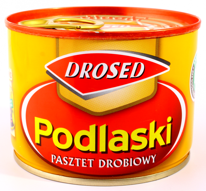 DROSED Podlaski Pasztet Drobiowy 195g x 12St.