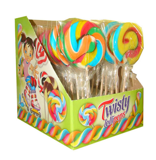 Lizak Zakrecony  60g /26st/ Roksana (Lollipop)