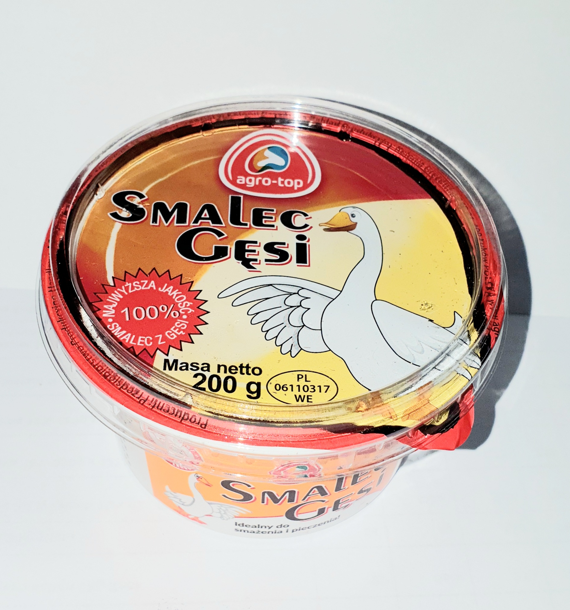 Agro-top Smalec gesi  / Gänsefett 200g x 24stk