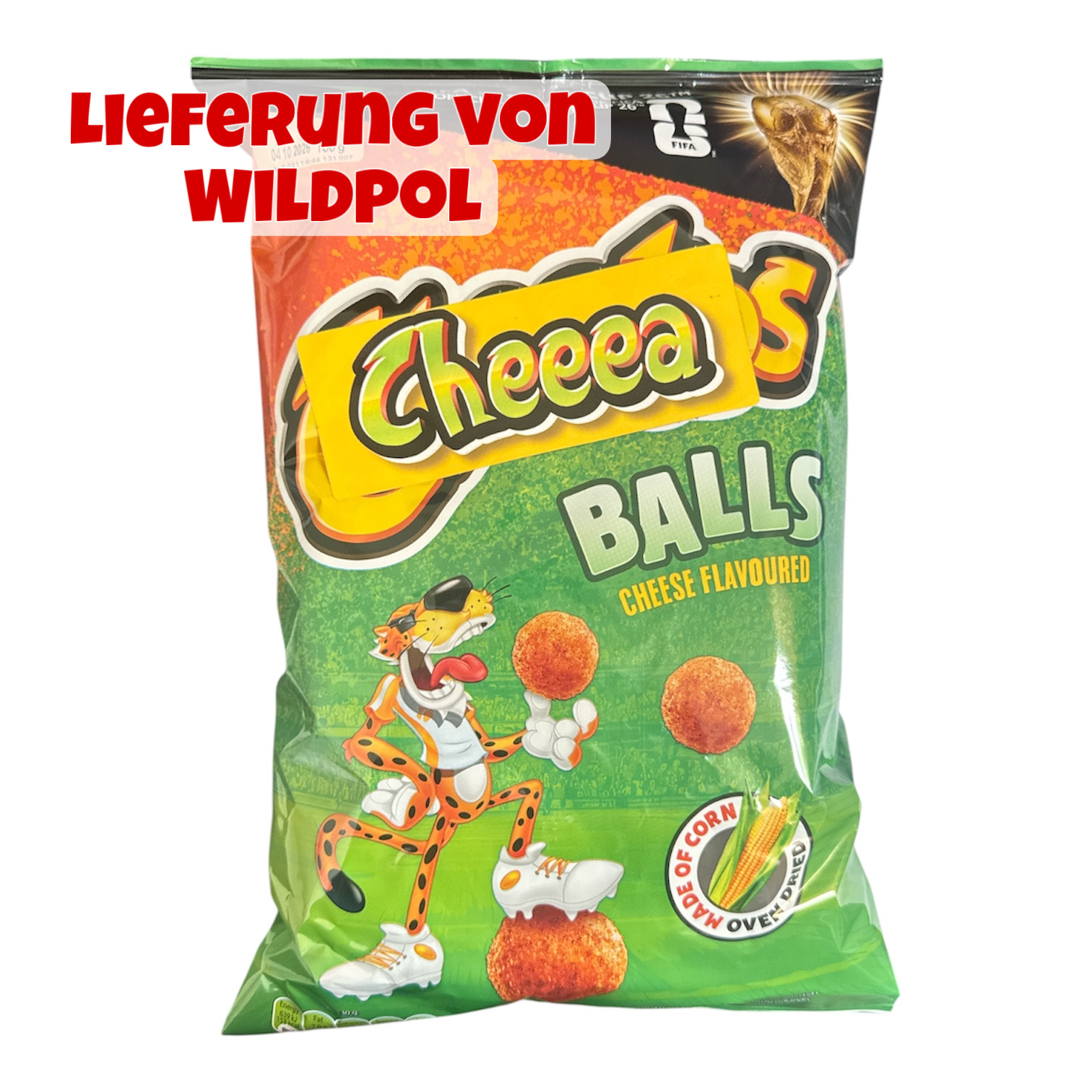 Cheeea Fifa Cheese Balls  130g x 14st