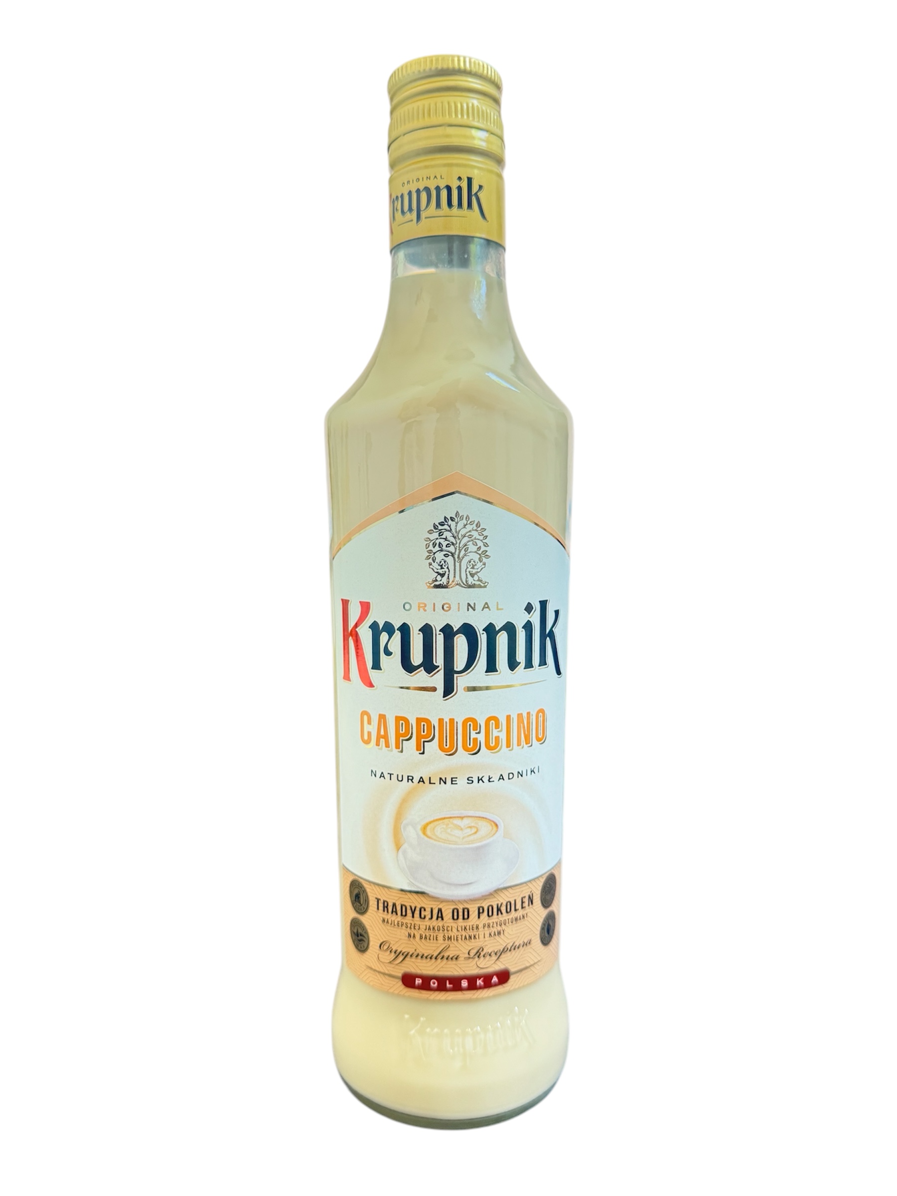 Krupnik Cappuccino Naturalne Skladniki 500ml x 12st  16%Alk  ( Cappuccino Likör)