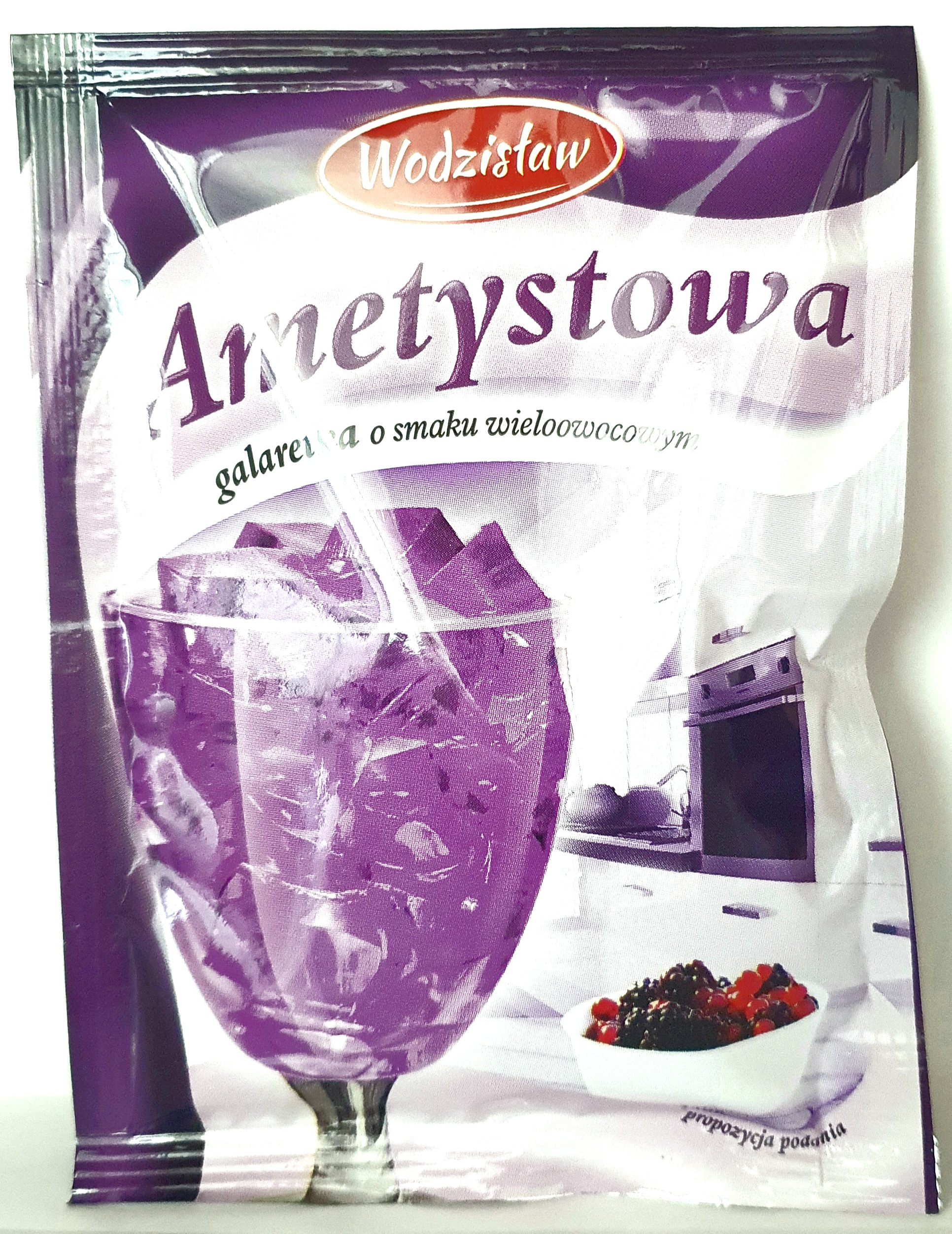Ametystowa Galaretka o smaku Wieloowocowym 75g x20stk