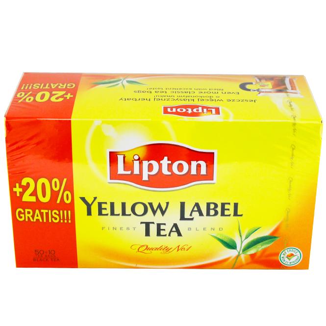 Lipton Herbata czarna 2g x 50Beut. x 16St.