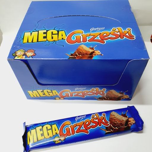 Grzeski Mega Wafel kakaowa 48g x 36St. Waffelriegel