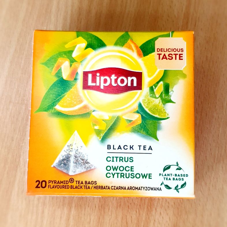 Lipton Herbata czar. CITRUS Owoce Cytrusowe 34g(20Beut.) x 12St.