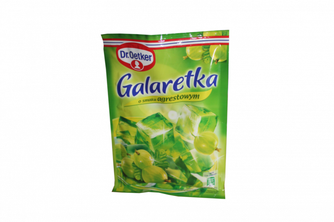 Dr.Oetker Galaretka o smak Agresowa 77gr x 25 st (Götterspeise)
