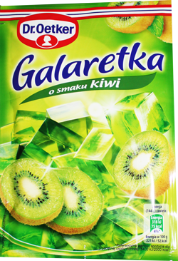 Dr.Oetker Galaretka o smaku kiwi 25 s x 72g (Götterspeise)