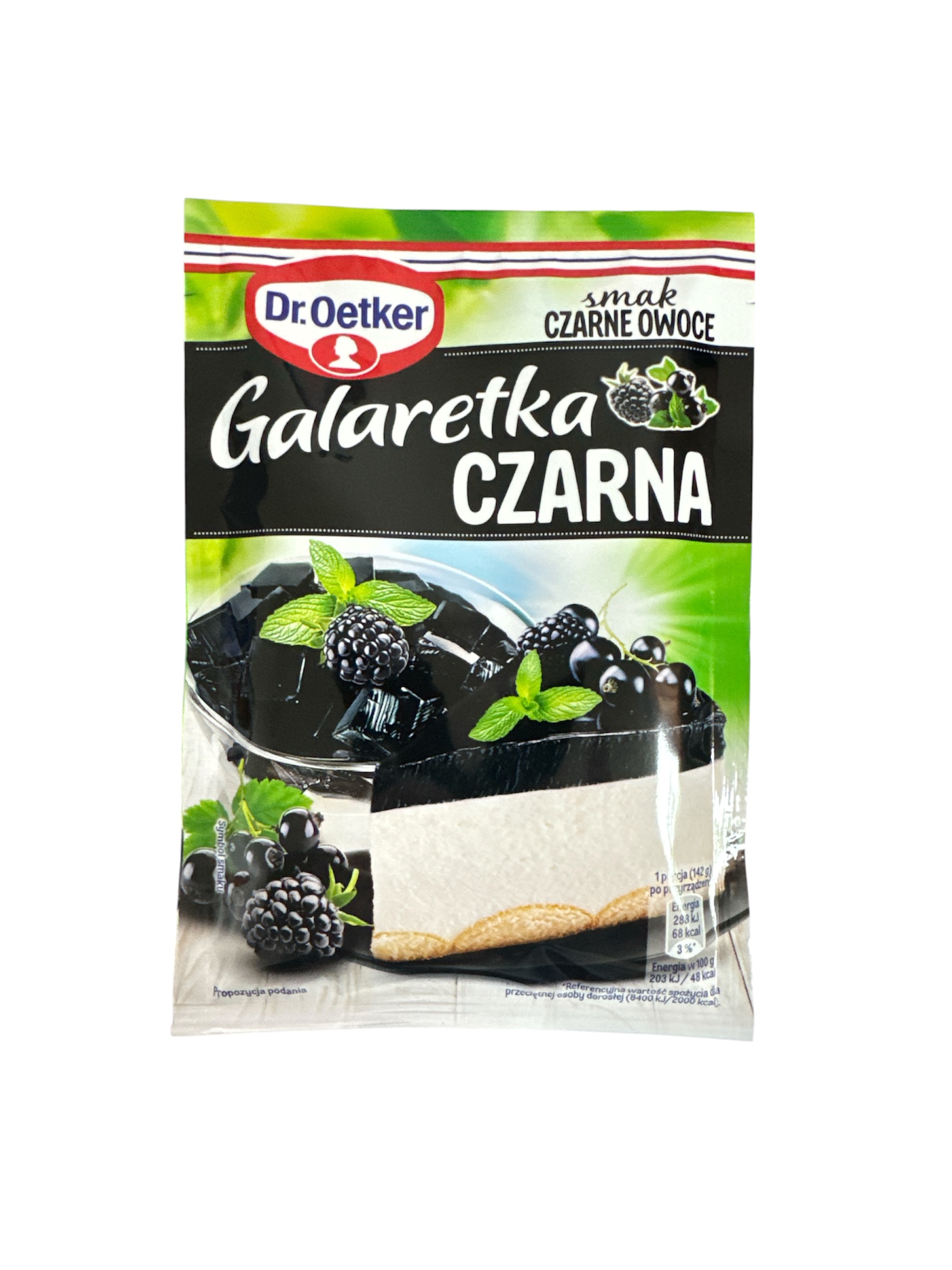 Dr.Oetker Galaretka o smak Czarne Owoce 25st x 70g (Götterspeise)