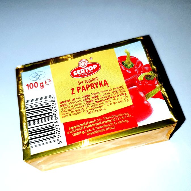 Ser Sertop  Paprika 100 gr x 10 st       ( Schmelzkäse )