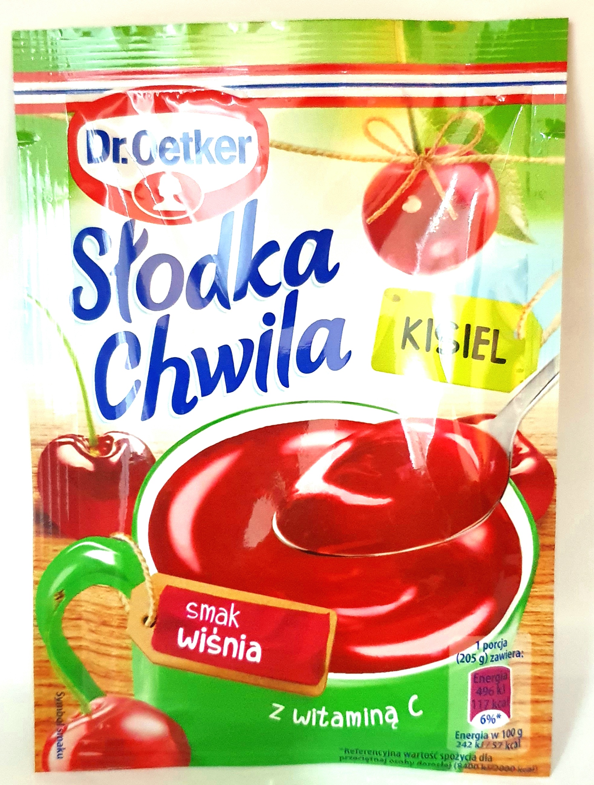Chwila Kirsche  31,5 gr   / 35 st  Dr.Oetker (Fruchtpudding)