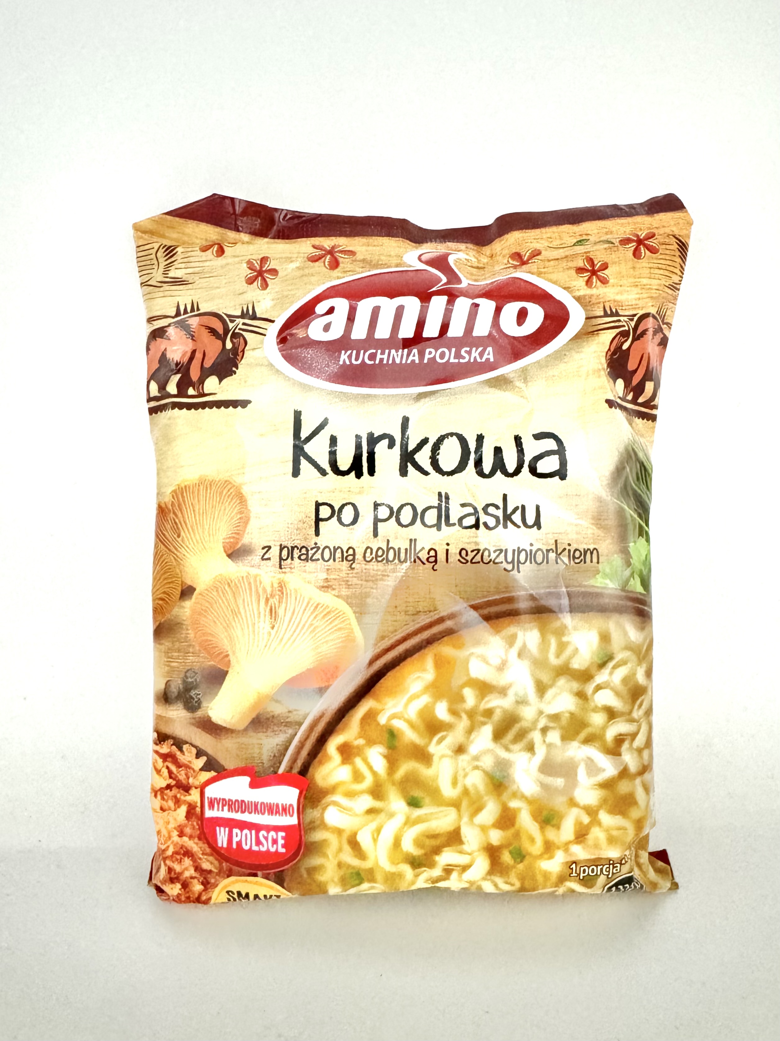 Amino Kurkowa po podlasku (Fertig Nudeln mit Pilz Geschmack) 61g x 22st