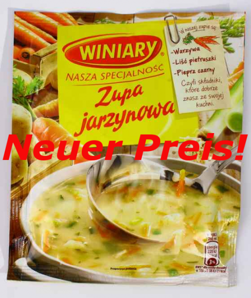 Sup Gros NASZA SPECJALNOSC Zupa Jarzynowa 48gr x 25 st