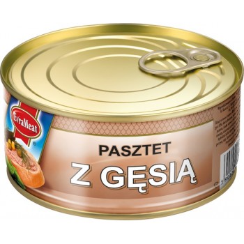 EVRA PASZTET Z GĘSIĄ [300G*6] / Fleischpastete mit Ganz