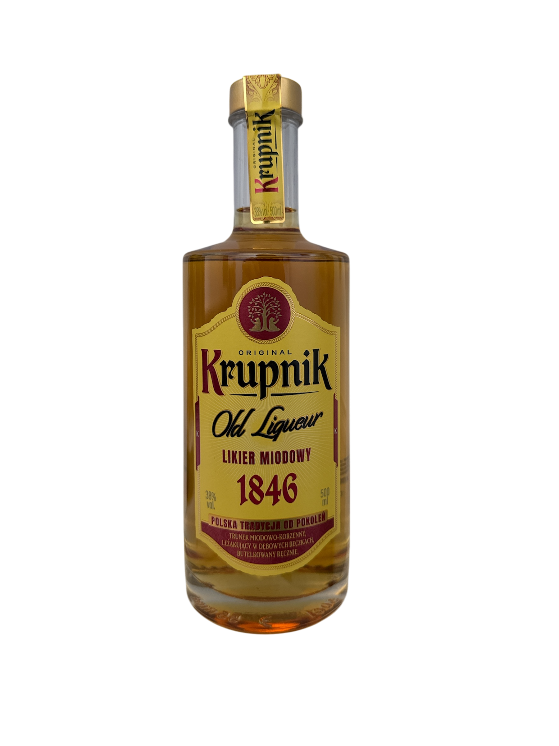 Krupnik Old Liqueur Likier Miodowy 500ml x 6st (Honig Liqueur)