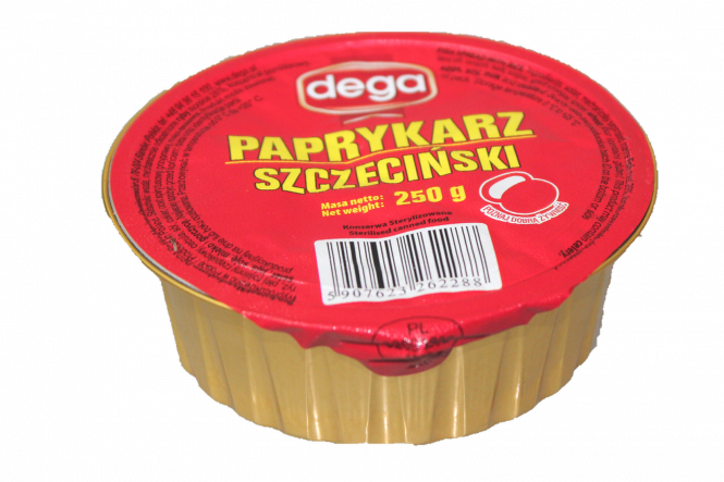 Dega Paprykasz Szczecinski 250g x 12St. (Fisch Brotaufstrich konserve)