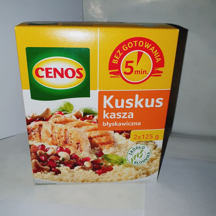 CENOS Kasza Kus Kus 2 x 125 g x  12St.