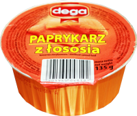 Dega Salatka Pikantna z Lososia 135 gr x 16st ( Pikante  Lachs Konserve)