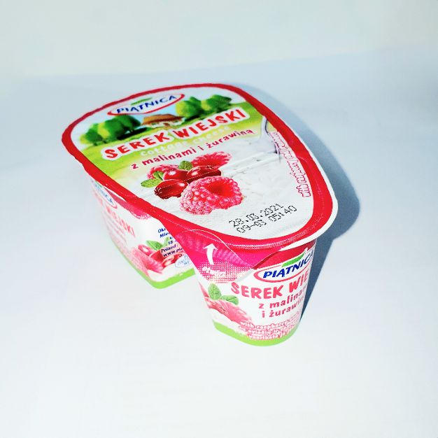 Serek Wijski Malina i Zurawina 150 gr x 9 st Piatnica
