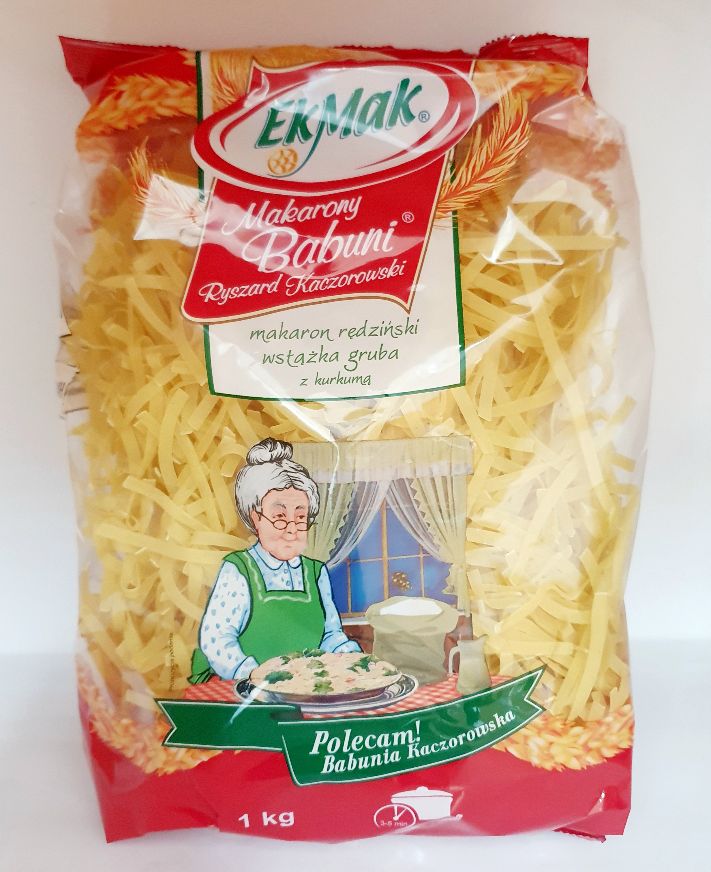 Ek Mak Makaron Nr 13  Wstazka GRUBA 1Kg x 10st (Nudeln)