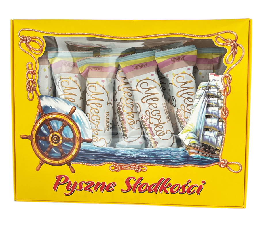 Dobosz Mlezcko Teczowe 800g x 6st (Vogel Milch Waffeln)