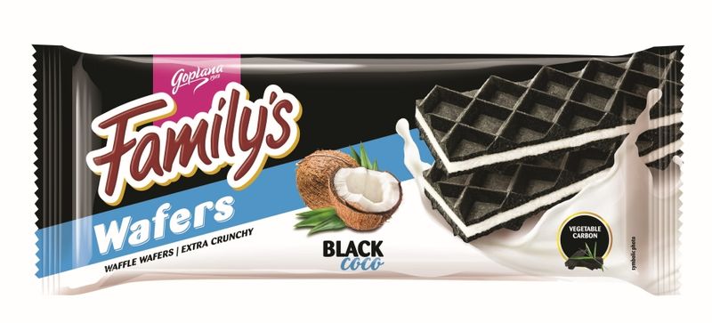 Goplana Waffles Black Cocos 140g x 23st