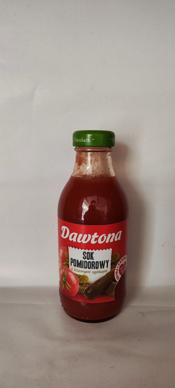 Dawtona Sok Pomidorowi z kiszonymi Ogorkami 330ml x 12 stk   ( Tomaten Saft mit Saugurken )