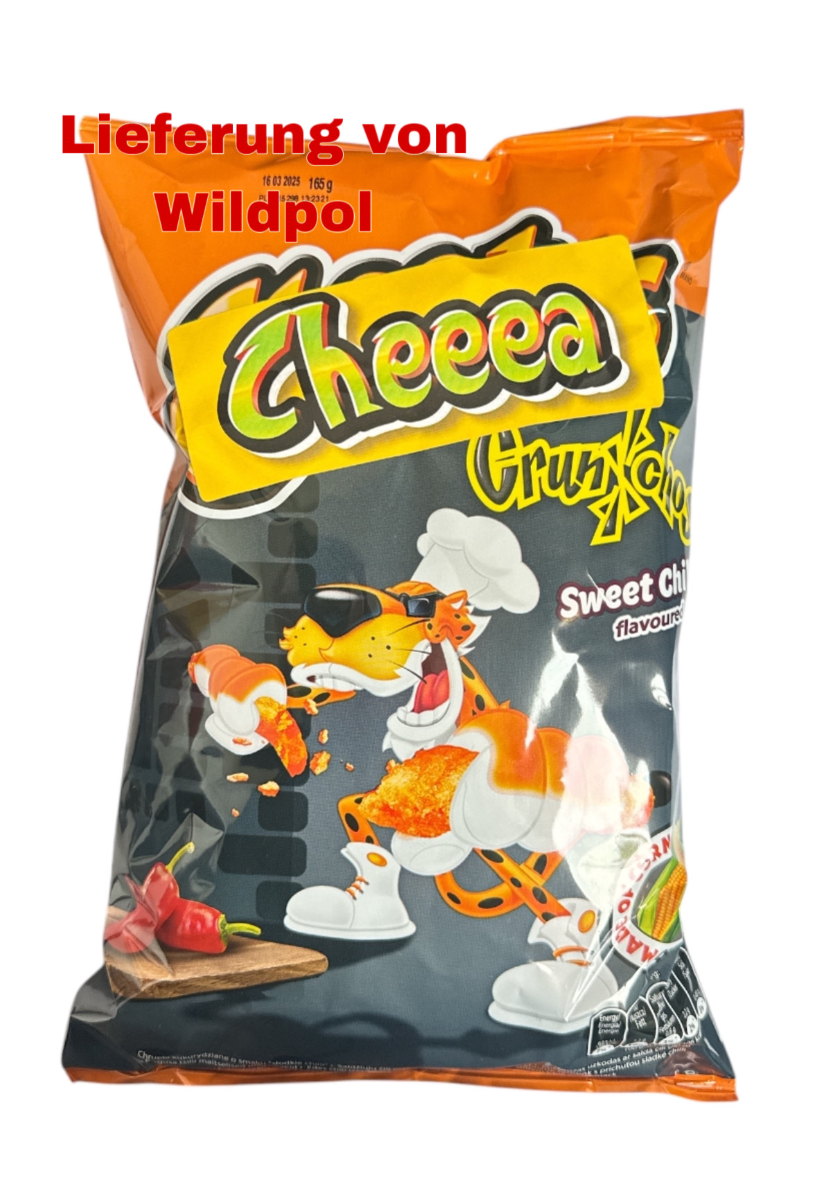 Cheeea Sweet Chilli 165g x 20st